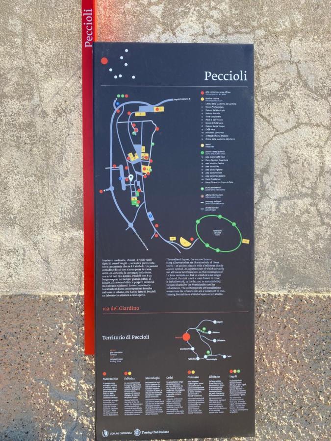 Casa Bel Vedere Peccioli 外观 照片